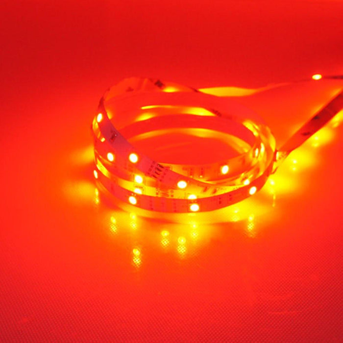 DC 12V Red/Blue/Green/Yellow Dimmable SMD5050-150 Flexible LED Strips 30 LEDs Per Meter 10mm Width 450lm Per Meter - LEDStrips8