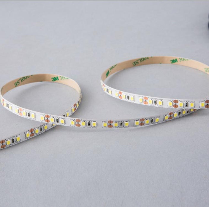 DC12V Red/Blue/Yellow/Green 84W 7A 5Meter (16.4Ft) SMD2835 600LEDs/Roll Color Rendering Index CRI80 Flexible LED Strips 1900LM/M 8mm Wide White PCB - LEDStrips8