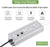 110VAC to 12VDC 12.5Amp 150W Waterproof IP67 LED Power Supply Outdoor Use w/ US 3.3FT 3-Prong Plug