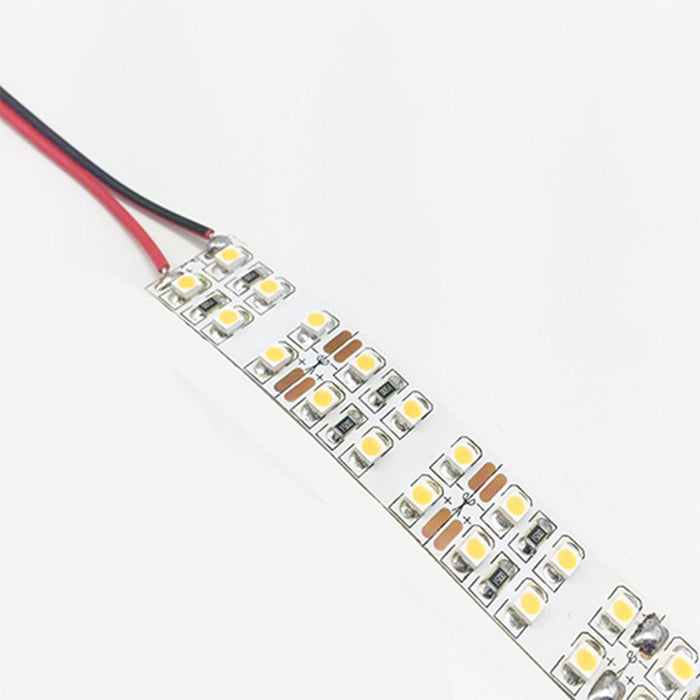 DC 12V Red/Blue/Green/Yellow Dimmable SMD3528-1200 Double Row Flexible LED Strips 240 LEDs Per Meter 15mm Width 1200lm Per Meter - LEDStrips8