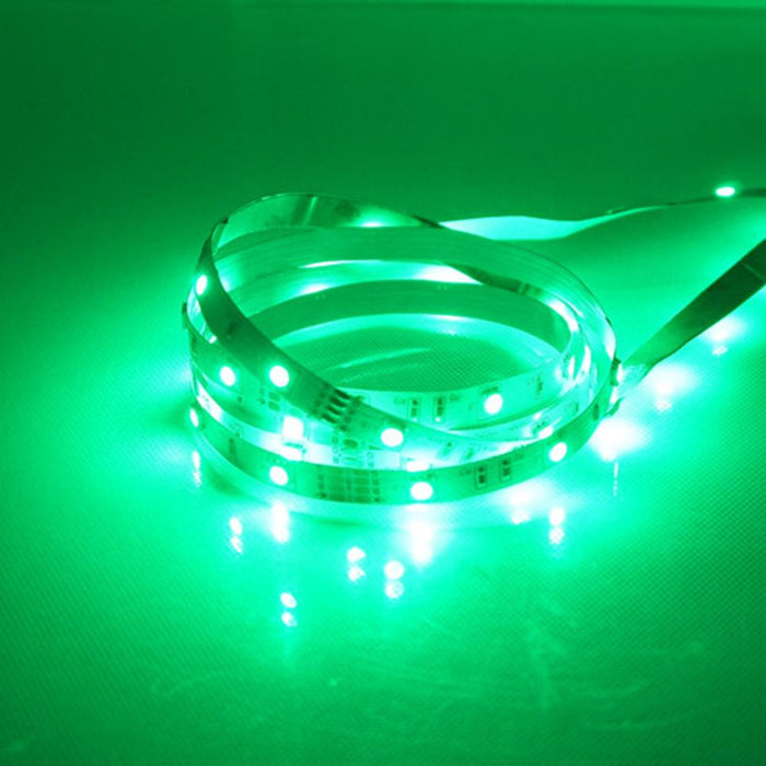 DC 12V Red/Blue/Green/Yellow Dimmable SMD5050-150 Flexible LED Strips 30 LEDs Per Meter 10mm Width 450lm Per Meter - LEDStrips8