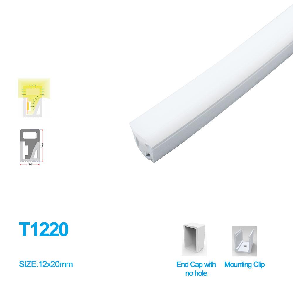 1M/5M/10M/20M Pack of T1220 3 Sides Edge Lighting LED Neon Light Housi —  LEDStrips8