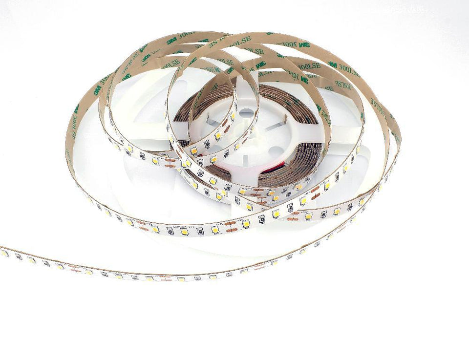 16.4Feet (5Meter) Roll SMD2835 300LED 12VDC 60Watt Rated True Color CRI95+ High Color Accuracy LED Flexible Strip Light that Produce 380nm-780nm Full Spectrum Natural Light