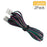 2 Pack Solderless Jumper Snap Down 4Conductor LED Strip Connectors for 10mm Wide SMD5050 RGB Color Flex LED Strips - LEDStrips8