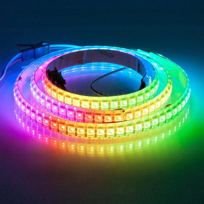 LED Flexible Strip Lights - Addressable RGB/RGBW Color