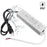 110VAC to 12VDC 5Amp 60W Waterproof IP67 LED Power Supply Outdoor Use w/ US 3.3FT 3-Prong Plug