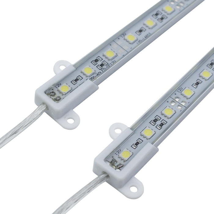 12VDC Waterproof IP65 SMD5050-30-IR Infrared (850nm/940nm) LED Linear Rigid Strip, 30LEDs 7.2W per piece - LEDStrips8