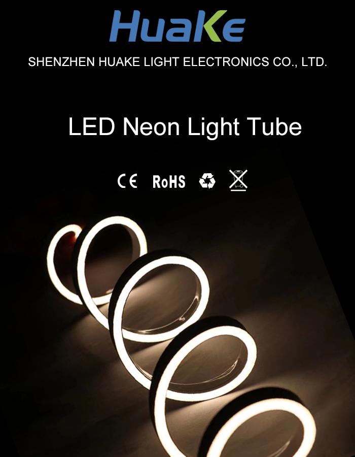 Silicon Neon Light Tube - LED Strip Light Housing