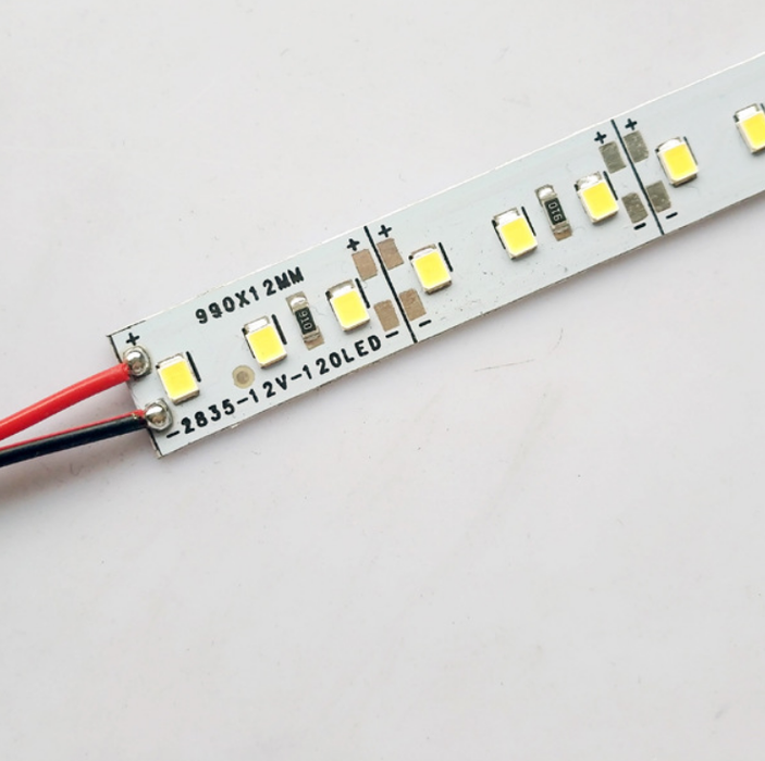 5 / 10 Pack SMD2835 Rigid LED Strip lighting with 120LEDs per meter Non-Waterproof LED Light Bar - LEDStrips8