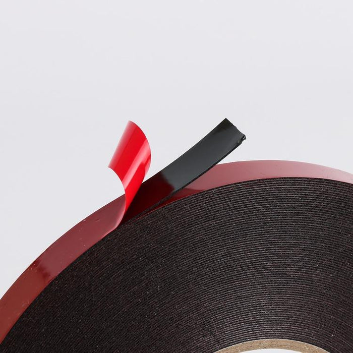 30M (100Feet) Roll 1mm Thick Red Coating VHB Tape, Heavy Duty Mounting Tape Adhesive, Foam Tape for Led Strip Lights, Home and Office Decoration - LEDStrips8