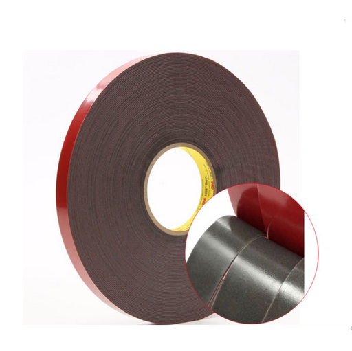 30M (100Feet) Roll 1mm Thick Red Coating VHB Tape, Heavy Duty Mounting Tape Adhesive, Foam Tape for Led Strip Lights, Home and Office Decoration - LEDStrips8