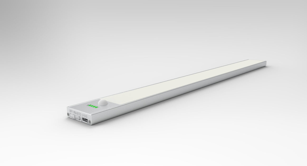 40cm (15.75'') LED Motion Sensor Light, 1500mA Rechargeable Wireless Motion Nightlight Portable Magnetic Stick Up Night Light